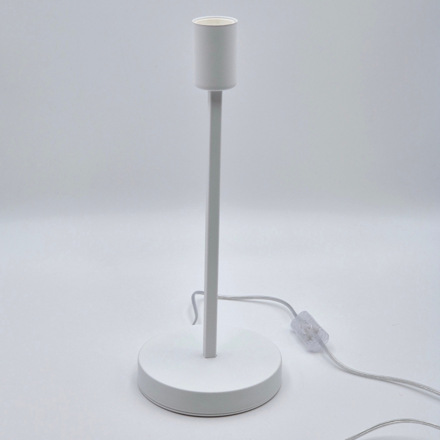 Eπιτραπέζιο φωτιστικό ASTRID 1xE27/60W/230V λευκό