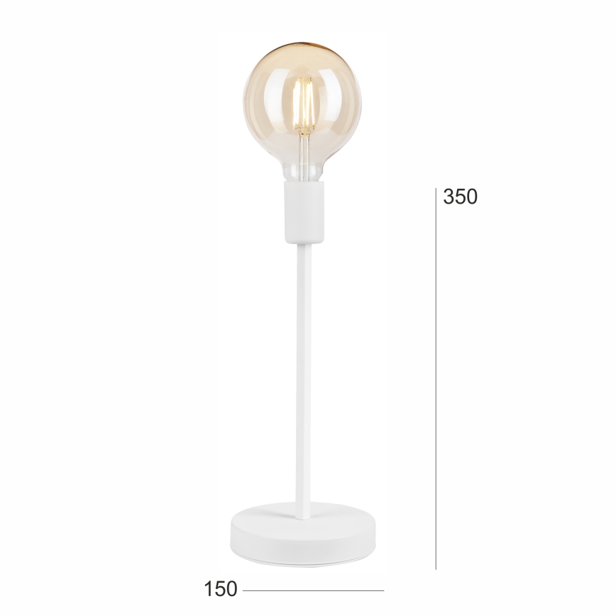 Eπιτραπέζιο φωτιστικό ASTRID 1xE27/60W/230V λευκό