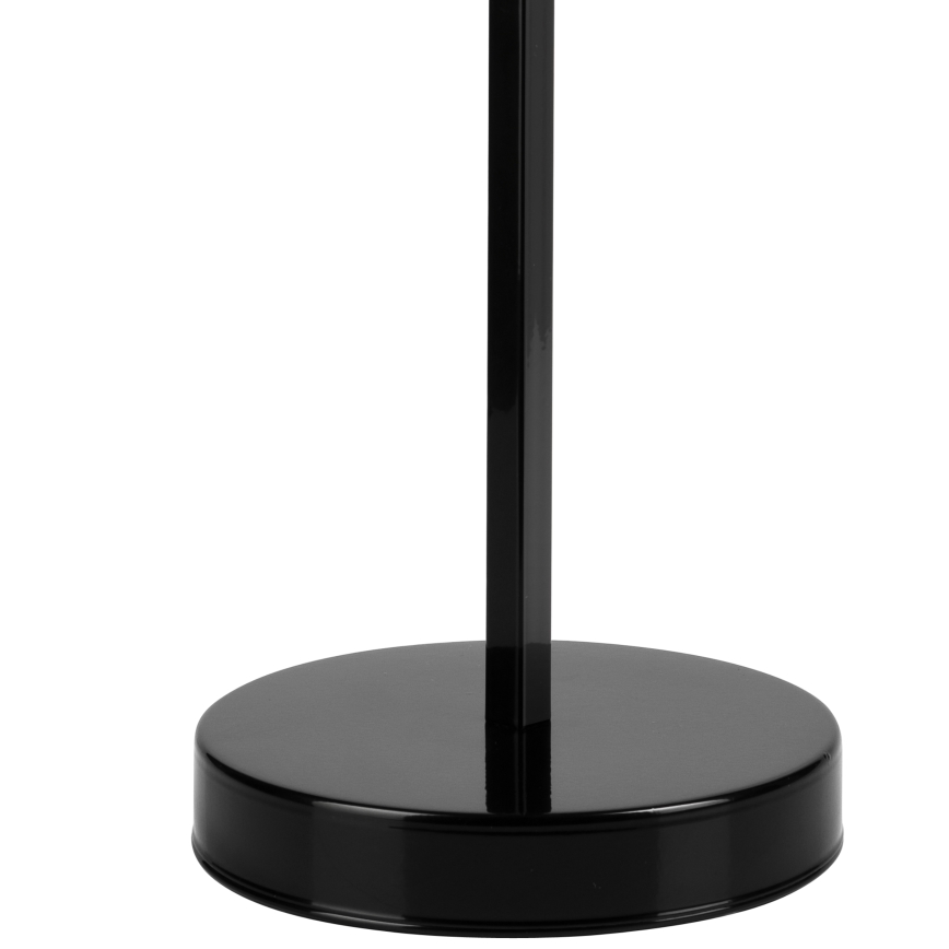 Eπιτραπέζιο φωτιστικό ASTRID 1xE27/60W/230V γυαλιστερό μαύρο