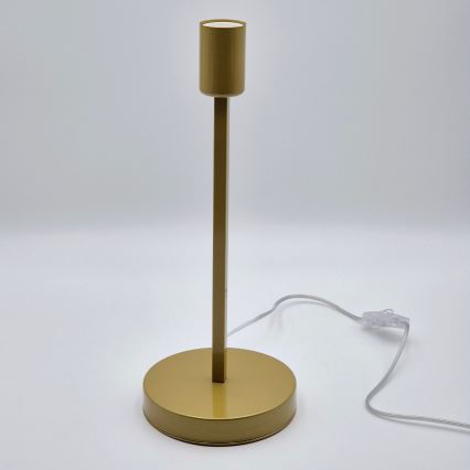 Eπιτραπέζιο φωτιστικό ASTRID 1xE27/60W/230V χρυσό