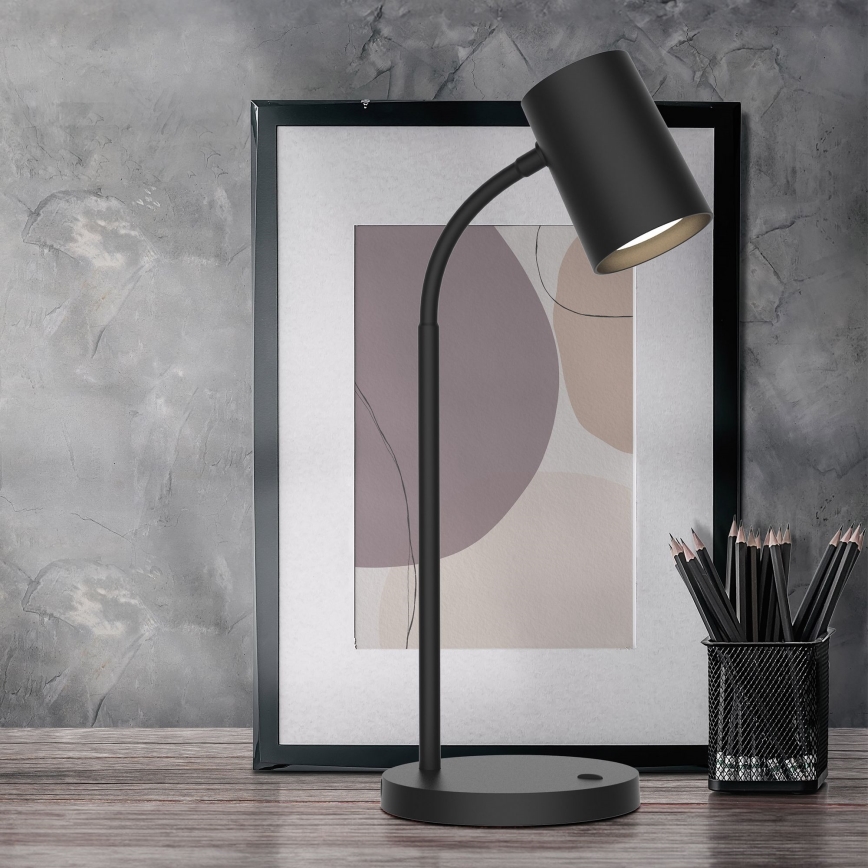 Eπιτραπέζιο φωτιστικό FELIX 1xGU10/9W/230V μαύρο