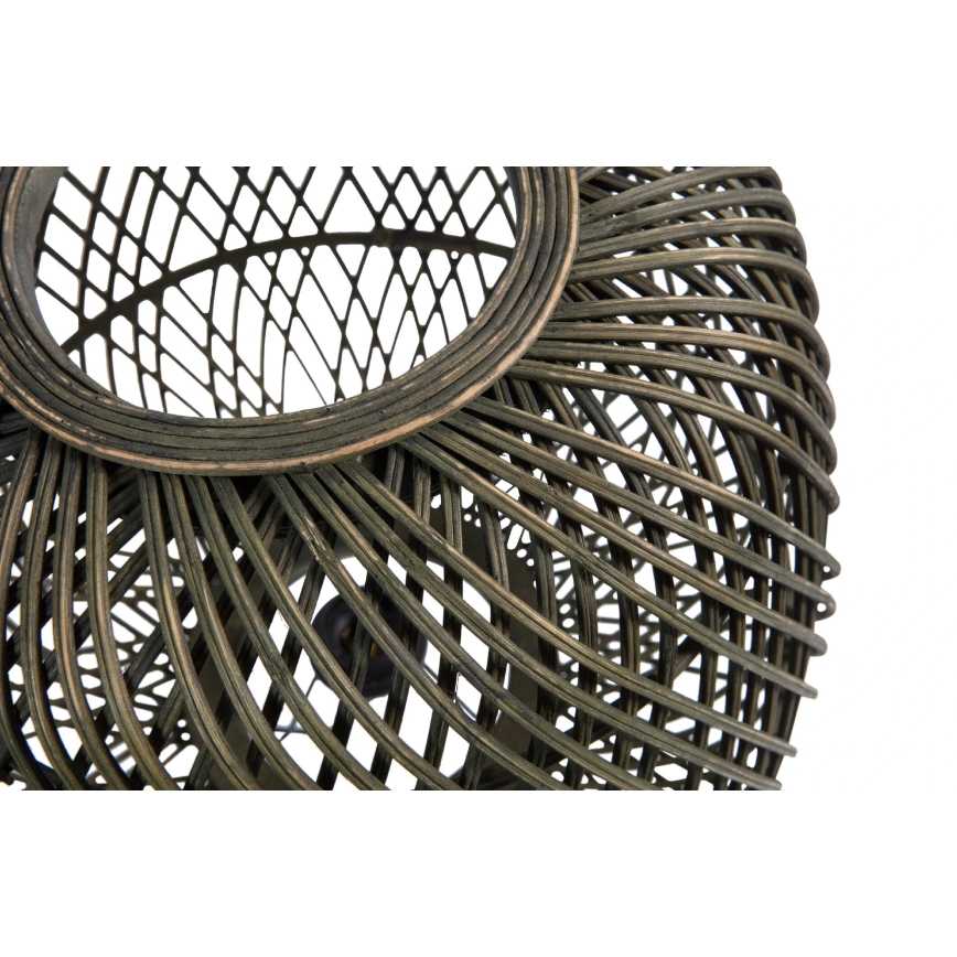 Eπιτραπέζιο φωτιστικό MOZA 1xE27/60W/230V μπαμπού πράσινο