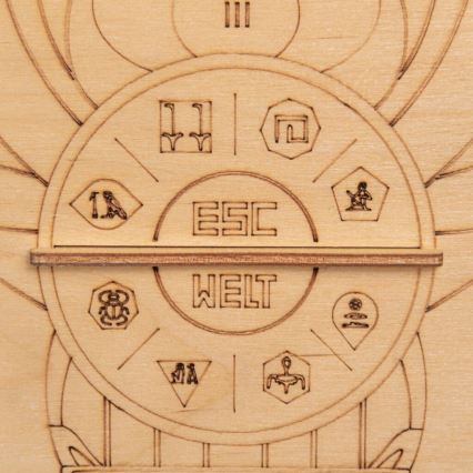 EscapeWelt - 3D ξύλινο μηχανικό παζλ Πυραμίδα