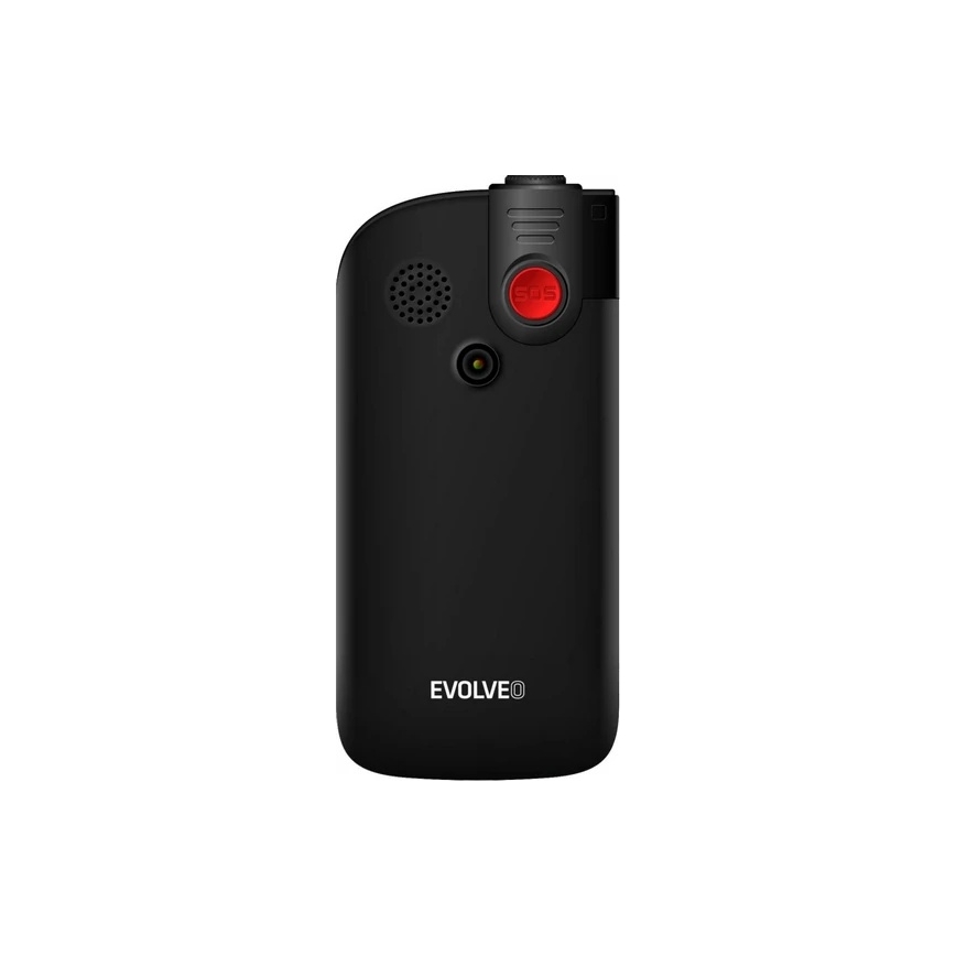 Evolveo - EasyPhone FL, κινητό τηλέφωνο για ηλικιωμένους, μαύρο