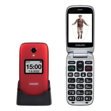 Evolveo - EasyPhone FS αναδιπλούμενο κινητό τηλέφωνο για ηλικιωμένους 2.8