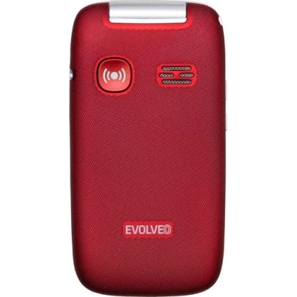 Evolveo - EasyPhone FS αναδιπλούμενο κινητό τηλέφωνο για ηλικιωμένους 2.8 κόκκινο