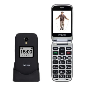 Evolveo - EasyPhone FS αναδιπλούμενο κινητό τηλέφωνο για ηλικιωμένους 2.8