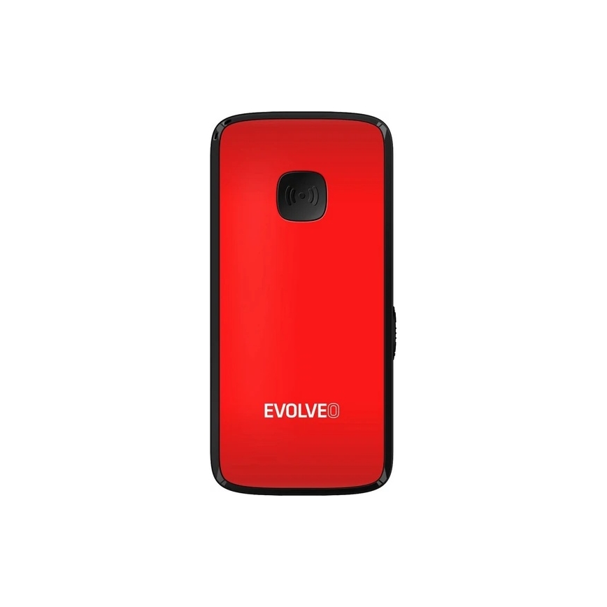 Evolveo - EasyPhone ID, κινητό τηλέφωνο για ηλικιωμένους, κόκκινο