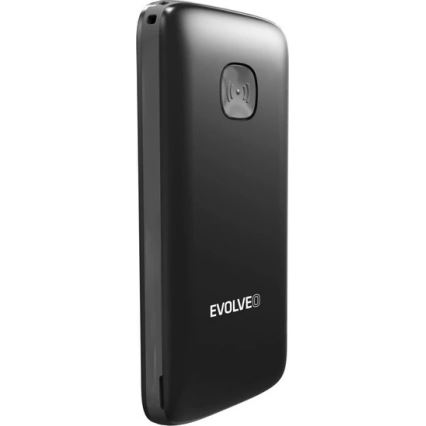 Evolveo - EasyPhone ID, κινητό τηλέφωνο για ηλικιωμένους, μαύρο
