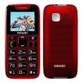 Evolveo - EasyPhone κινητό τηλέφωνο για ηλικιωμένους, κόκκινο