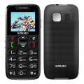 Evolveo - EasyPhone κινητό τηλέφωνο για ηλικιωμένους, μαύρο