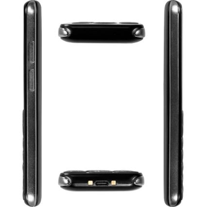 Evolveo - EasyPhone LT, 4G κινητό τηλέφωνο για ηλικιωμένους, μαύρο