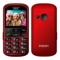 Evolveo - EasyPhone XS κινητό τηλέφωνο για ηλικιωμένους, κόκκινο