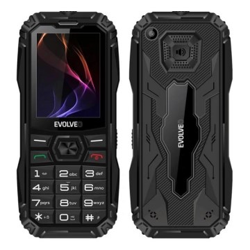 Evolveo - MaxPhone A1 κινητό τηλέφωνο με φυσικά πλήκτρα, Dual SIM, μαύρο