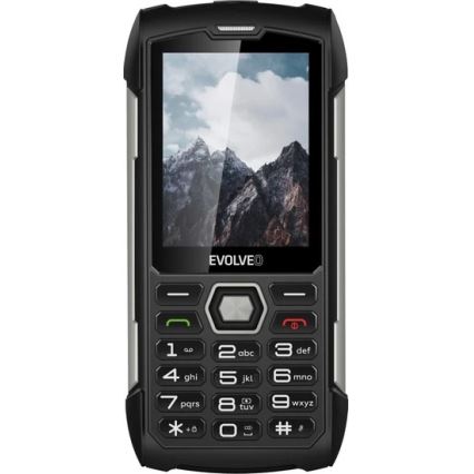 Evolveo - StrongPhone H1 αδιάβροχο Dual SIM κινητό τηλέφωνο μαύρο/ασημί