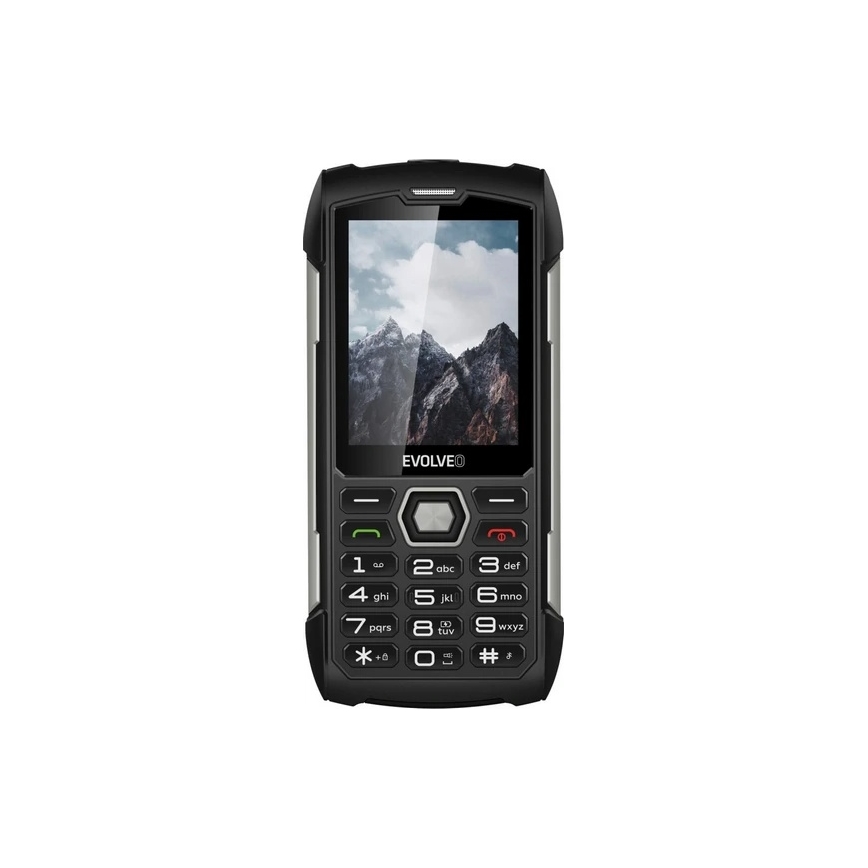 Evolveo - StrongPhone H1 αδιάβροχο Dual SIM κινητό τηλέφωνο μαύρο/ασημί