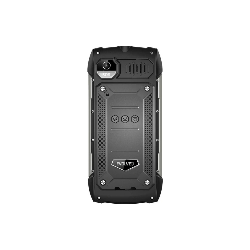 Evolveo - StrongPhone H1 αδιάβροχο Dual SIM κινητό τηλέφωνο μαύρο/ασημί