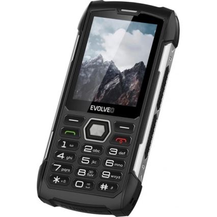 Evolveo - StrongPhone H1 αδιάβροχο Dual SIM κινητό τηλέφωνο μαύρο/ασημί
