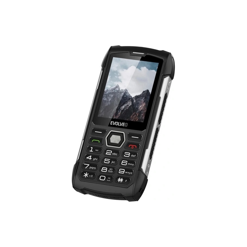 Evolveo - StrongPhone H1 αδιάβροχο Dual SIM κινητό τηλέφωνο μαύρο/ασημί