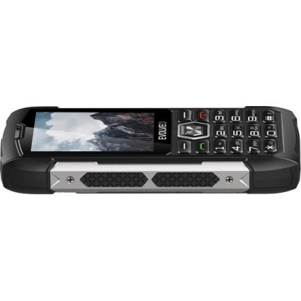 Evolveo - StrongPhone H1 αδιάβροχο Dual SIM κινητό τηλέφωνο μαύρο/ασημί