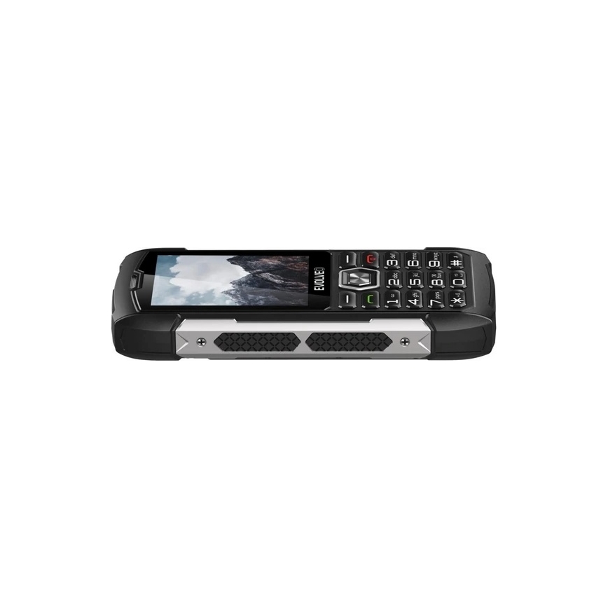 Evolveo - StrongPhone H1 αδιάβροχο Dual SIM κινητό τηλέφωνο μαύρο/ασημί