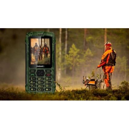 Evolveo - StrongPhone H1 αδιάβροχο Dual-SIM κινητό με κυνηγετικό καμουφλάζ