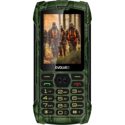 Evolveo - StrongPhone H1 αδιάβροχο Dual-SIM κινητό με κυνηγετικό καμουφλάζ