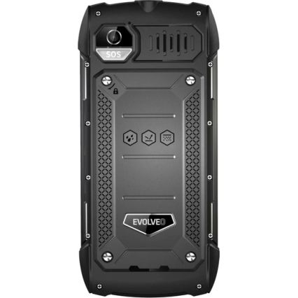 Evolveo - StrongPhone H1 αδιάβροχο κινητό Dual SIM μαύρο/γκρι