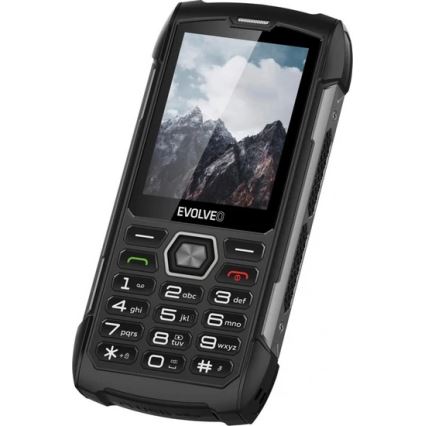 Evolveo - StrongPhone H1 αδιάβροχο κινητό Dual SIM μαύρο/γκρι