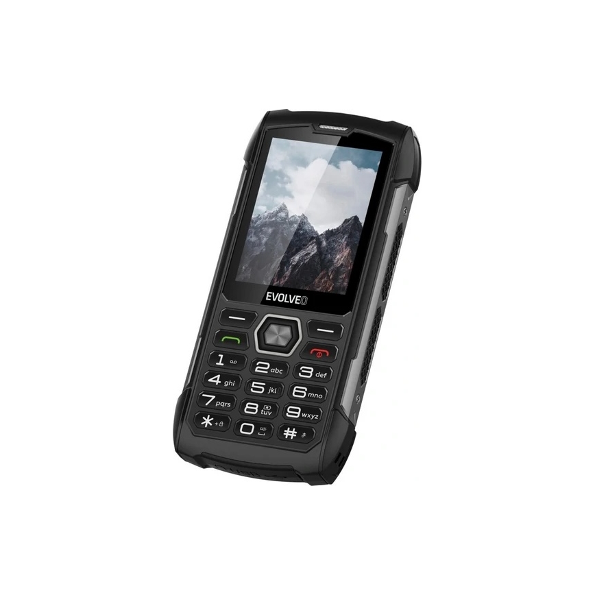 Evolveo - StrongPhone H1 αδιάβροχο κινητό Dual SIM μαύρο/γκρι