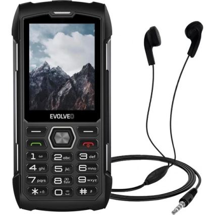 Evolveo - StrongPhone H1 αδιάβροχο κινητό Dual SIM μαύρο/γκρι