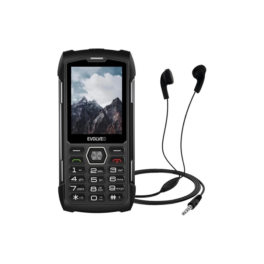 Evolveo - StrongPhone H1 αδιάβροχο κινητό Dual SIM μαύρο/γκρι