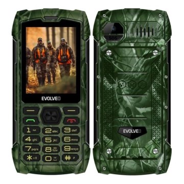 Evolveo - StrongPhone H1 αδιάβροχο τηλέφωνο με Διπλή SIM σε κυνηγετικό καμουφλάζ