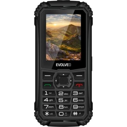 Evolveo - StrongPhone Q1 αδιάβροχο Dual SIM τηλέφωνο, μαύρο