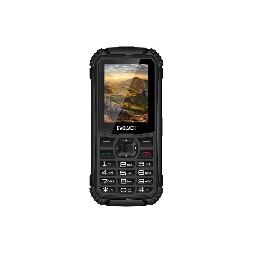 Evolveo - StrongPhone Q1 αδιάβροχο Dual SIM τηλέφωνο, μαύρο