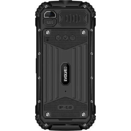Evolveo - StrongPhone Q1 αδιάβροχο Dual SIM τηλέφωνο, μαύρο
