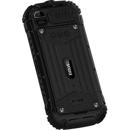 Evolveo - StrongPhone Q1 αδιάβροχο Dual SIM τηλέφωνο, μαύρο