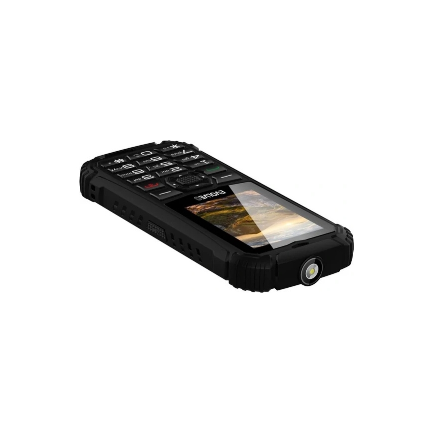 Evolveo - StrongPhone Q1 αδιάβροχο Dual SIM τηλέφωνο, μαύρο