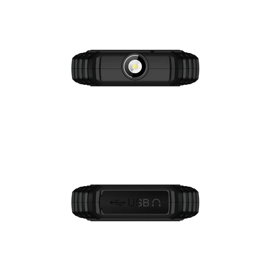 Evolveo - StrongPhone Q1, αδιάβροχο κινητό τηλέφωνο Dual SIM μαύρο/πορτοκαλί