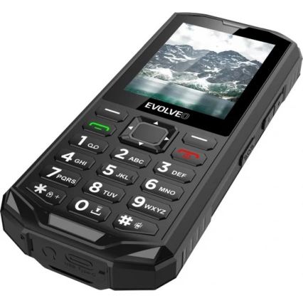 Evolveo - StrongPhone X5, αδιάβροχο Dual SIM κινητό μαύρο/γκρι