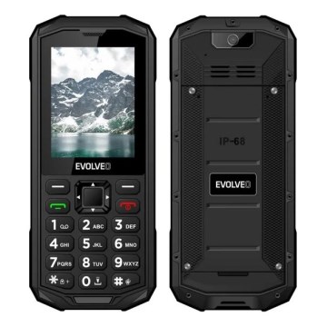 Evolveo - StrongPhone X5 αδιάβροχο Dual SIM τηλέφωνο μαύρο/γκρι