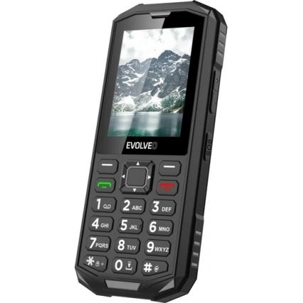 Evolveo - StrongPhone X5 αδιάβροχο Dual SIM τηλέφωνο μαύρο/γκρι