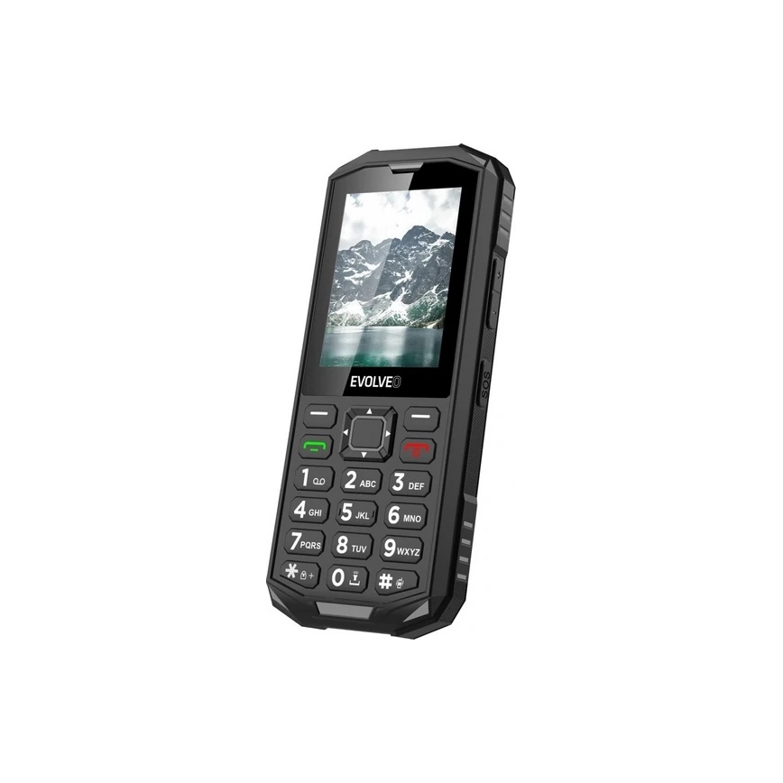 Evolveo - StrongPhone X5 αδιάβροχο Dual SIM τηλέφωνο μαύρο/γκρι
