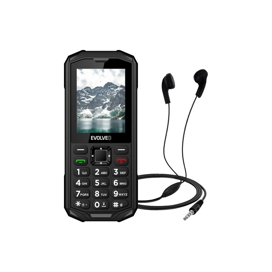 Evolveo - StrongPhone X5 αδιάβροχο Dual SIM τηλέφωνο μαύρο/γκρι