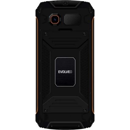 Evolveo - StrongPhone Z6 αδιάβροχο Dual SIM τηλέφωνο μαύρο/πορτοκαλί
