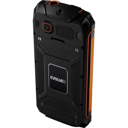 Evolveo - StrongPhone Z6 αδιάβροχο Dual SIM τηλέφωνο μαύρο/πορτοκαλί