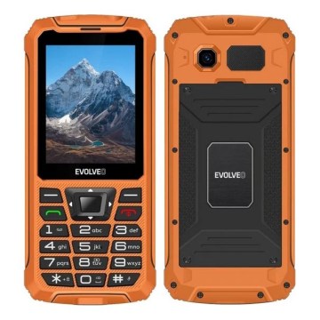 Evolveo - StrongPhone Z6 αδιάβροχο κινητό τηλέφωνο Dual SIM πορτοκαλί