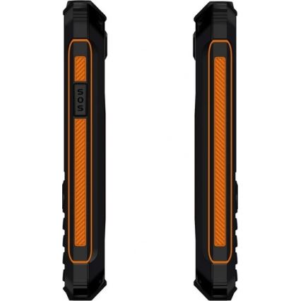 Evolveo - StrongPhone Z6, αδιάβροχο κινητό τηλέφωνο Dual SIM, μαύρο/πορτοκαλί