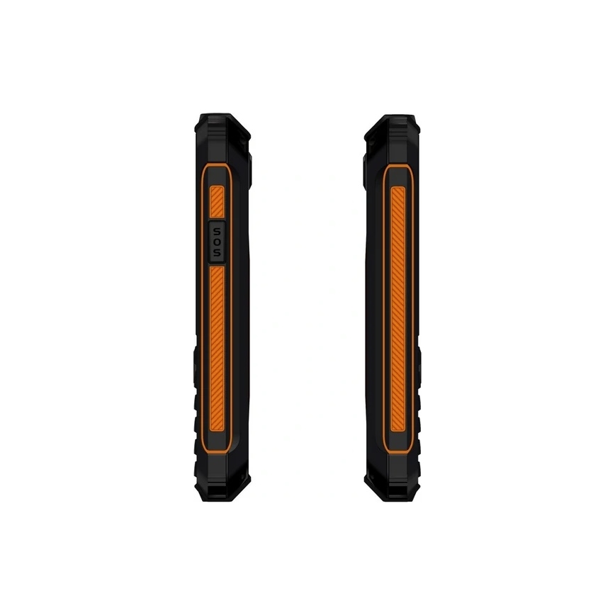 Evolveo - StrongPhone Z6, αδιάβροχο κινητό τηλέφωνο Dual SIM, μαύρο/πορτοκαλί