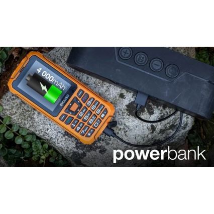 Evolveo - StrongPhone Z6 αδιάβροχο τηλέφωνο Dual SIM πορτοκαλί